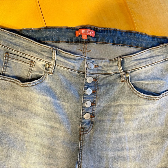 Button Fly Jeans - Picture 2 of 3